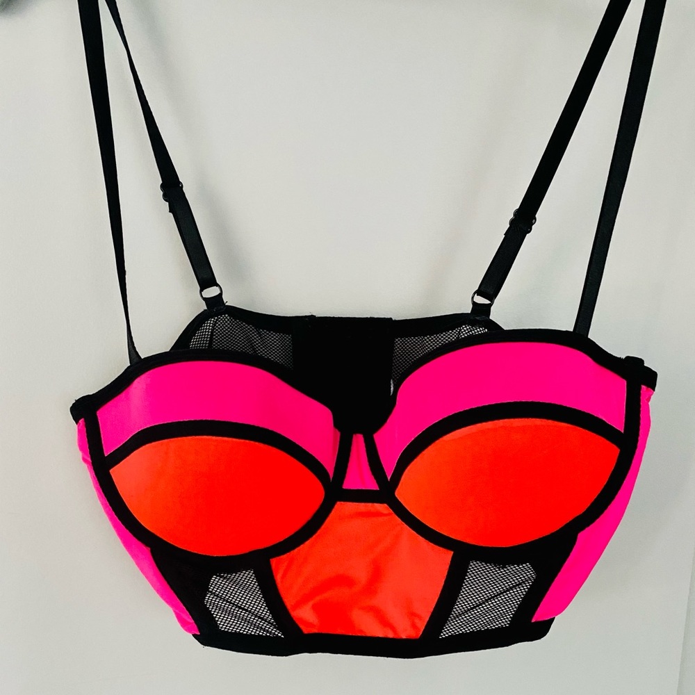 Neon Bralette Crop Top
